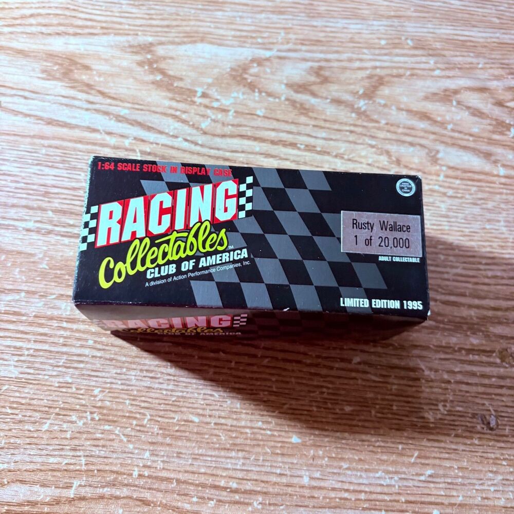 Action 1:64 Rusty Wallace Kodiak #27 Diecast Stock Car, Limited Edition 1995